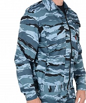 Костюм Блокпост куртка, брюки (тк.смесовая) КМФ Серый вихрь фото