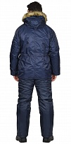 Куртка АЛЯСКА, удлиненная, цв. синий  фото