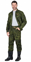 Костюм Рысь куртка, брюки (тк. Рип-стоп 210) КМФ Цифра зеленая фото