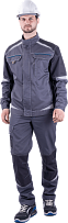 Куртка ТУРБО SAFETY мужская летняя,серая фото