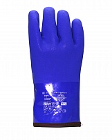 Перчатки утепленные "ВИНТЕРЛЕ" (полное ПВХ-покрытие, акриловый мех), фото