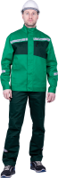 Куртка СТРОНГ летняя,зеленый-т.зеленый