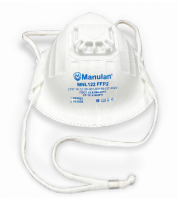 Респиратор (полумаска фильтрующая) MANULAN® MNL122 FFP2 с клапаном выдоха