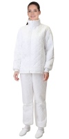 Куртка СИРИУС-МИШЛЕН универсальная белая (128731)