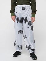 Костюм зимний маскировочный Метель с молнией ткань Taffeta цвет Клякса фото