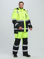 Костюм зимний сигнальный ProfLineSpecialist - 1(тк.Оксфорд PU) (87490514) фото