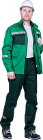 Куртка СТРОНГ летняя,зеленый-т.зеленый фото