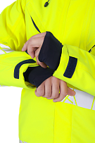 Куртка мужская утепленная ACTIVE флуоресцентный желтый-синий фото