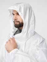 Костюм зимний маскировочный Метель с молнией ткань Taffeta цвет Белый фото