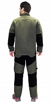 Костюм СИРИУС-ТРИТОН куртка, брюки хаки с черным тк.Кошачий глаз (146240) фото