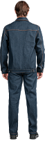 Костюм КОВБОЙ летний, джинсовый (Куртка+брюки) пл. 360 г/м² фото
