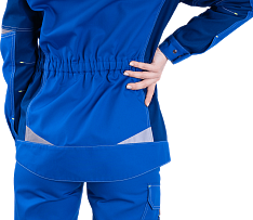 Куртка ТУРБО SAFETY женская летняя, василек-синий фото